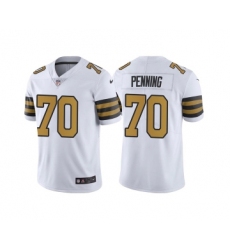 Men's New Orleans Saints #70 Trevor Penning White Color Rush Limited Stitched Jersey