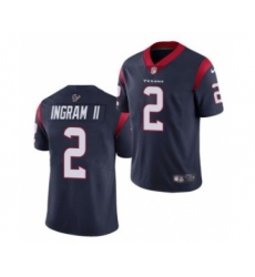 Men's Houston Texans #2 Mark Ingram II Navy Vapor Untouchable Limited Stitched Jersey
