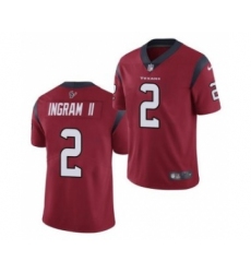 Men's Houston Texans #2 Mark Ingram II Red Vapor Untouchable Limited Stitched Jersey