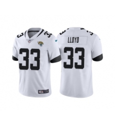 Men's Jacksonville Jaguars #33 Devin Lloyd White Vapor Untouchable Limited Stitched Jersey