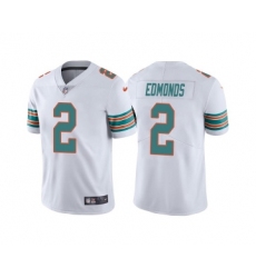 Men's Miami Dolphins #2 Chase Edmonds White Color Rush Limited Stitched Football Jersey