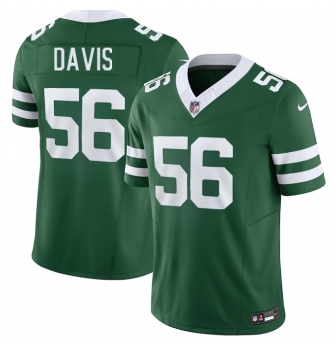 Men's New York Jets #56 Demario Davis Green 2026 F.U.S.E. Vapor Untouchable Limited Stitched Jersey