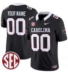 Men's South Carolina Fighting Gamecocks Custom Black F.U.S.E. Stitched Jersey