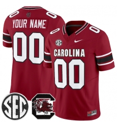 Men's South Carolina Fighting Gamecocks Custom Garnet 2026 F.U.S.E. Stitched Nike Jersey
