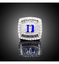 2022 NCAA 2015 Duke Blue Blue Eagles College Ring Fan Alloy Ring - number 11