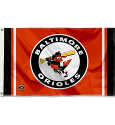 2Pcs WinCraft Baltimore Orioles Vintage Flag and Banner
