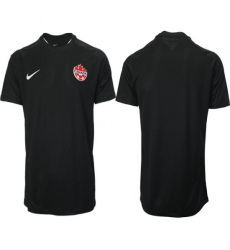 Canada Black away aaa version 2026 Soccer Jersey