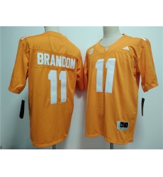 Men's Tennessee Volunteers #11 Faizon Brandon Orange 2026 Stitched Jersey
