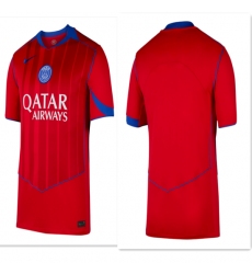 Men's Nike Paris Saint-Germain Red 3rd 2025-2026 Shirt