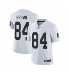 Men's Oakland Raiders #84 Antonio Brown White Vapor Untouchable Limited Player Football Jersey