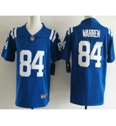 Youth Indianapolis Colts #84 Tyler Warren Limited Blue Vapor Jersey