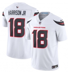 Men's Houston Texans #18 Marvin Harrison Jr. Navy 2nd Alternate 2026 F.U.S.E. Vapor Limited Football Stitched Jersey