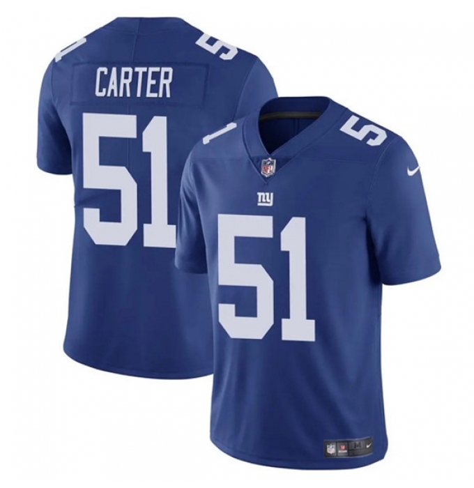 Men's New York Giants #51 Abdul Carter Blue 2025 Vapor Untouchable Limited Football Stitched Jersey