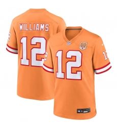 Men's Tampa Bay Buccaneers #12 Doug Williams Orange Limited Stitched Jersey
