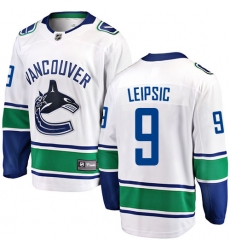 Men's Vancouver Canucks #36 Jussi Jokinen Fanatics Branded White Away Breakaway NHL Jersey