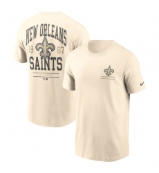 Men's New Orleans Saints Natural Freestyle Essential T-Shirt