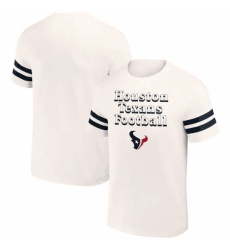 Men's Houston Texans Cream X Darius Rucker Collection Vintage T Shirt