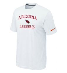 Nike Arizona Cardinals Heart & Soul NFL T-Shirt White