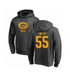 Football Green Bay Packers #55 Za'Darius Smith Ash One Color Pullover Hoodie