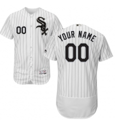 Majestic Home White/Black Flex Base Authentic Collection Custom Jersey