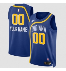 Men's Indiana Pacers Active Player Custom Royal 2026-27 Classic Edition Stitched Basketball Jersey