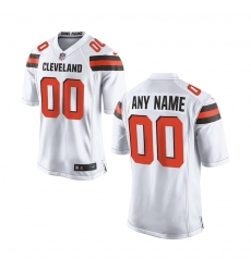 Nike Cleveland Browns Youth White Custom Game Jersey