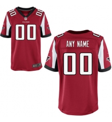 Men's Atlanta Falcons Nike Red Custom Elite Jersey