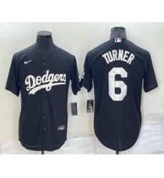 Men's Los Angeles Dodgers #7 Julio Urias Black Turn Back The Clock Stitched Cool Base Jersey