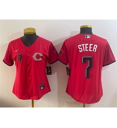 Youth Cincinnati Reds #14 Pete Rose Red 2026 City Connect Stadium Stitched Baseball Jersey
