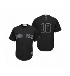 Men's Boston Red Sox #10 David Price X Black 2019 Players Weekend Replica Jersey