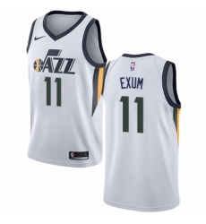 Youth Nike Utah Jazz #11 Dante Exum Swingman NBA Jersey - Association Edition