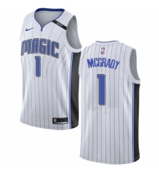 Men's Nike Orlando Magic #1 Tracy Mcgrady Swingman NBA Jersey - Association Edition