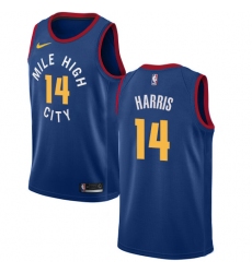 Women's Nike Denver Nuggets #14 Gary Harris Swingman Light Blue Alternate NBA Jersey Statement Edition