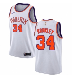 Women's Nike Phoenix Suns #34 Charles Barkley Swingman NBA Jersey - Association Edition