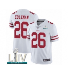 Men's San Francisco 49ers #33 Roger Craig White Vapor Untouchable Limited Player Super Bowl LIV Bound Football Jersey