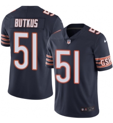 Youth Nike Chicago Bears #51 Dick Butkus Elite Navy Blue Team Color NFL Jersey