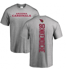NFL Nike Arizona Cardinals #90 Robert Nkemdiche Ash Backer T-Shirt