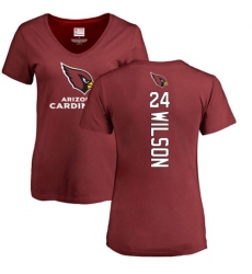 NFL Women's Nike Arizona Cardinals #24 Adrian Wilson Maroon Backer T-Shirt