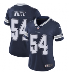 Women's Nike Dallas Cowboys #54 Randy White Elite Navy Blue Team Color NFL Jersey