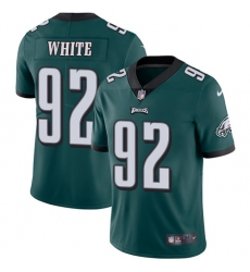 Youth Nike Philadelphia Eagles #92 Reggie White Midnight Green Team Color Vapor Untouchable Limited Player NFL Jersey
