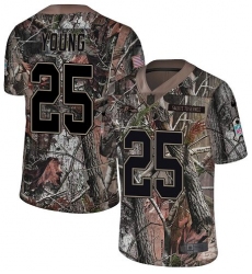 Men's Nike Baltimore Ravens #25 Tavon Young Limited Camo Salute to Service NFL Jersey