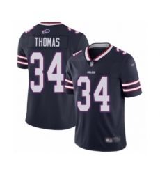 Youth Buffalo Bills #34 Thurman Thomas Limited Navy Blue Inverted Legend Football Jersey