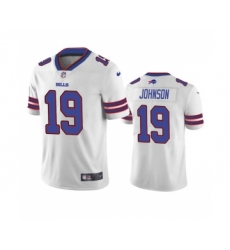 Men's Buffalo Bills #19 KeeSean Johnson White Vapor Untouchable Limited Stitched Jersey