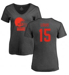 NFL Women's Nike Cleveland Browns #15 Ricardo Louis Ash One Color T-Shirt