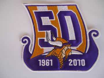 Minnesota Vikings 50th Anniversary Patch